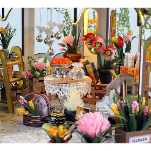 Hands Craft DIY Miniature House Kit Greenhouse Oasis - Primary Image