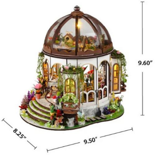 Hands Craft DIY Miniature House Kit Greenhouse Oasis - Primary Image