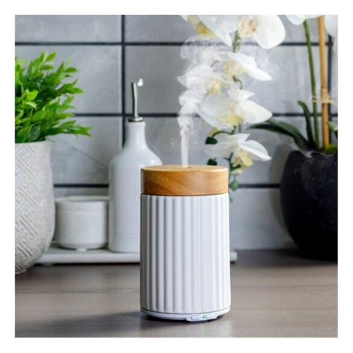 Airome Wood & Ceramic Ultra Sonic Essentail Oil Diffuser - Primary Image