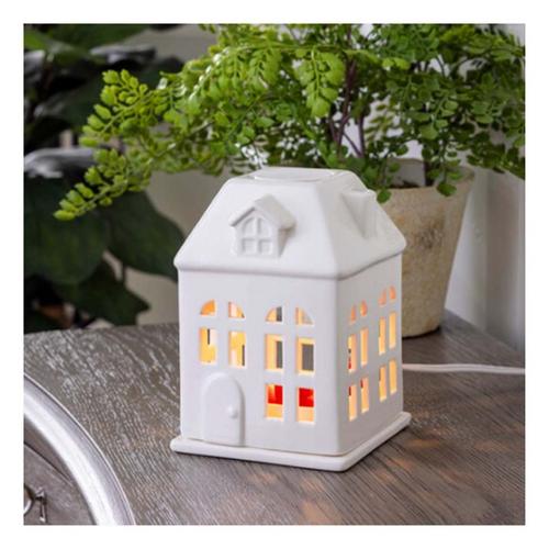 Candle Warmers Etc. Porcelain House Canopy Fragrance Warmer - Primary Image