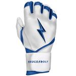 Adult Bruce Bolt Chrome Series Long Cuff Baseball Batting Gloves - Thumbnail 3 of 5