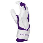 Adult Bruce Bolt Chrome Series Long Cuff Baseball Batting Gloves - Thumbnail 4 of 5
