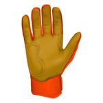 Adult Bruce Bolt Short Cuff Baseball Batting Gloves - Thumbnail 2 of 3