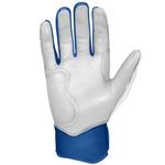 Youth Bruce Bolt Chrome Series Short Cuff Baseball Batting Gloves - Thumbnail 5 of 5