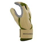 Youth Bruce Bolt Patriot Series Long Cuff Baseball Batting Gloves - Thumbnail 3 of 5