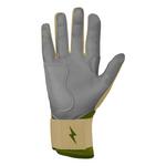 Youth Bruce Bolt Patriot Series Long Cuff Baseball Batting Gloves - Thumbnail 4 of 5