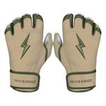 Adult Bruce Bolt Premium Pro Series Short Cuff Baseball Batting Gloves - Thumbnail 3 of 3