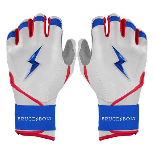 Youth Bruce Bolt Brandon Nimmo Signature Series Long Cuff Baseball Batting Gloves - Primary Image