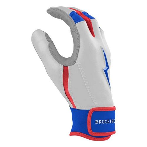 Youth Bruce Bolt Brandon Nimmo Signature Series Short Cuff Baseball Batting Gloves - Primary Image