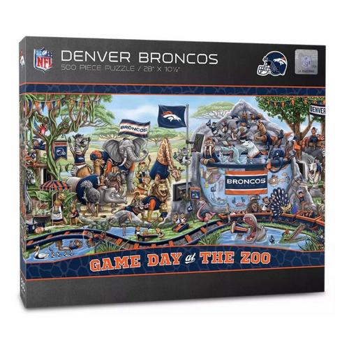 YouTheFan Denver Broncos Zoo Puzzle - Primary Image