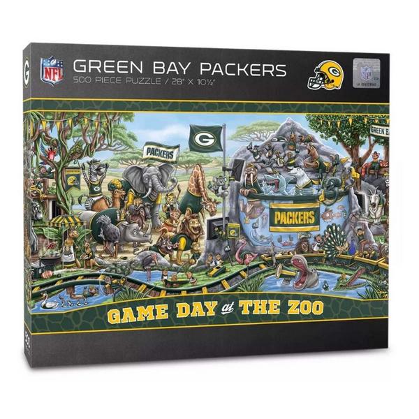YouTheFan Green Bay Packers Zoo Puzzle