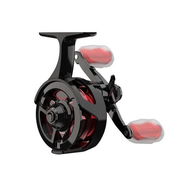 Descent Aluminum Left Inline Ice Fishing Reel