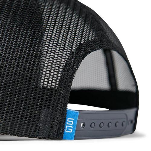 Men's Stone Glacier Centered Ram Trucker Adjustable Hat - Primary Image