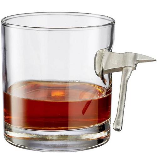 BenShot Fire Axe Rock Glass 11 oz - Primary Image