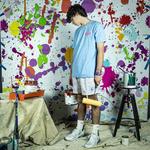 Men's Baseball Lifestyle 101 Splatter Shorts - Thumbnail 3 of 4