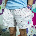 Men's Baseball Lifestyle 101 Splatter Shorts - Thumbnail 4 of 4