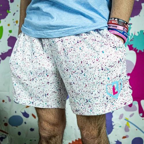 Men's Baseball Lifestyle 101 Splatter Shorts - Primary Image