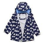 Toddler Snapper Rock Peak to Peak Recyclced Hooded Rain Jacket - Thumbnail 2 of 6