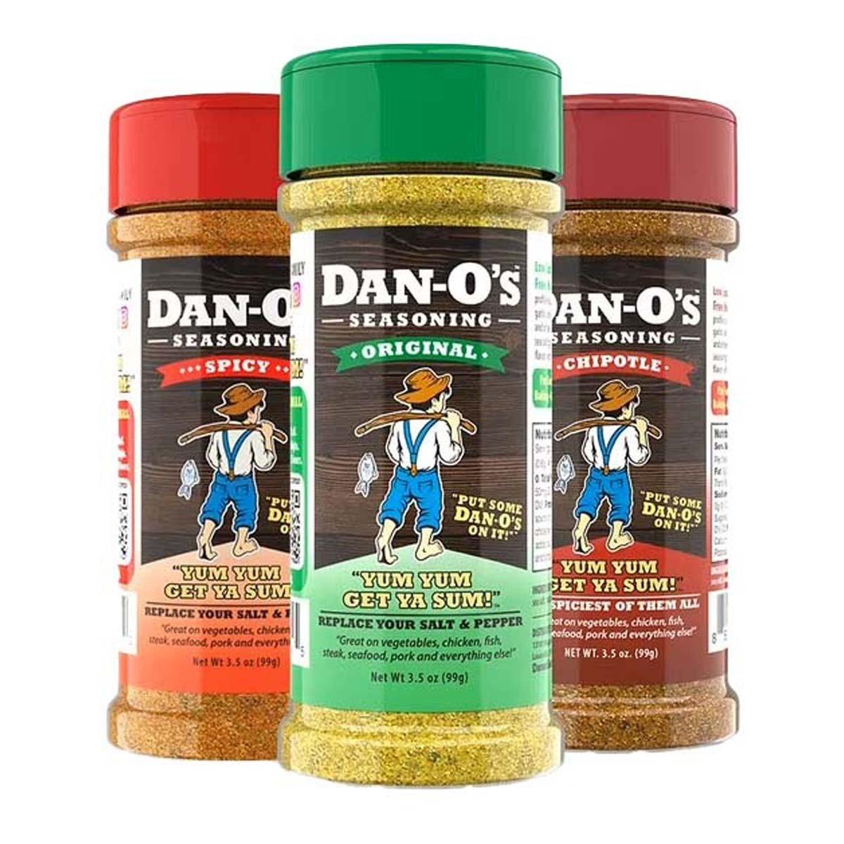 DAN-O's Seasoning Small 3 Bottle Combo Pack - DAN-O's Seasoning