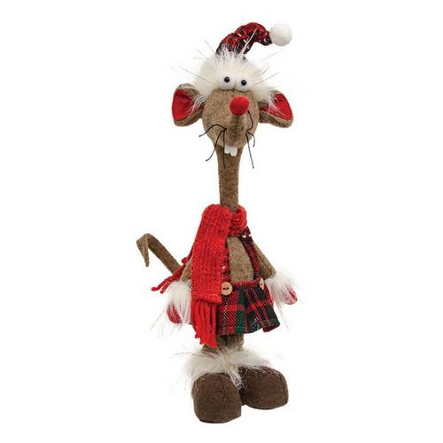 Bright Ideas Christmas Plaid Standing Mouse (Styles May Vary) - Primary Image