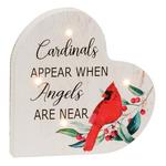 Bright Ideas Cardinal Heart Sitter with Lights (Styles May Vary) - Thumbnail 2 of 3