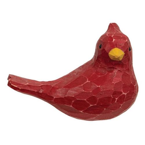 Bright Ideas Wood Carved Cardinal Sitter - Primary Image