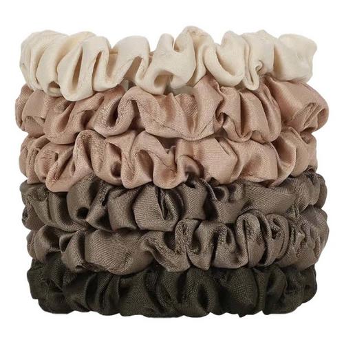 Kitsch Ultra Petite Satin 6 Pack Scrunchies Scrunchie - Primary Image