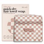 Kitsch XL Quick-Dry Hair Towel Wrap - Thumbnail 1 of 3