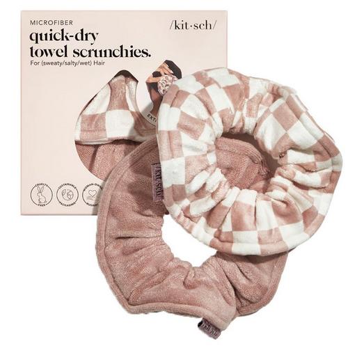 Kitsch Microfiber Quick-Dry Towel 2 Pack Scrunchie - Primary Image