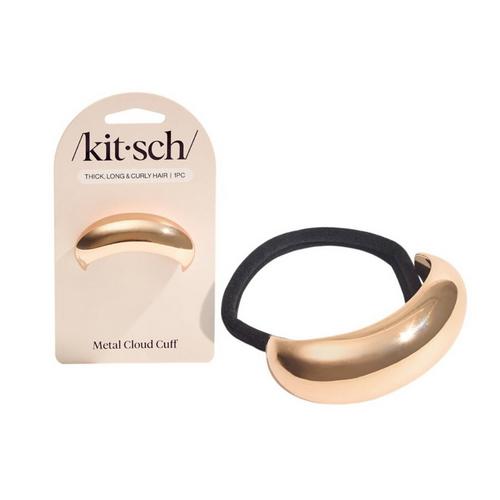 Kitsch Gold Metal Cloud Cuff Elastic Hair Tie - Primary Image