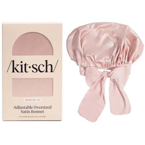 Kitsch Adjustable Oversized Satin Bonnet