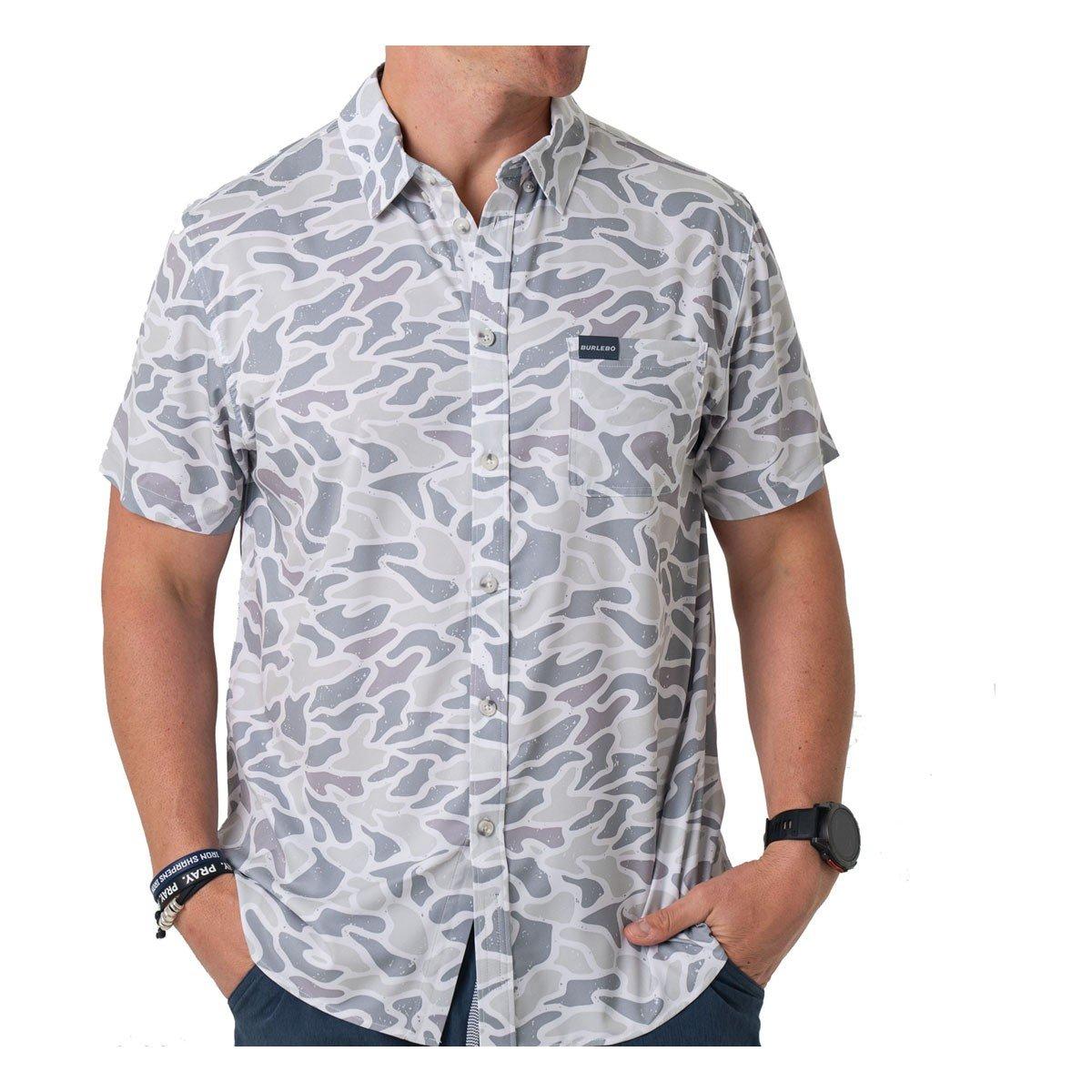 Men's BURLEBO Performance Button Up Shirt - BURLEBO