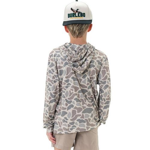 Kids' Burlebo Performance Hoodie - Primary Image