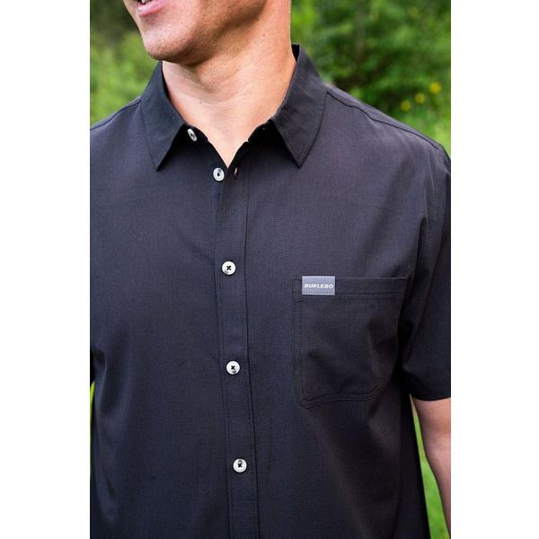 BURLEBO Men's  Performance Button Up Shirt
