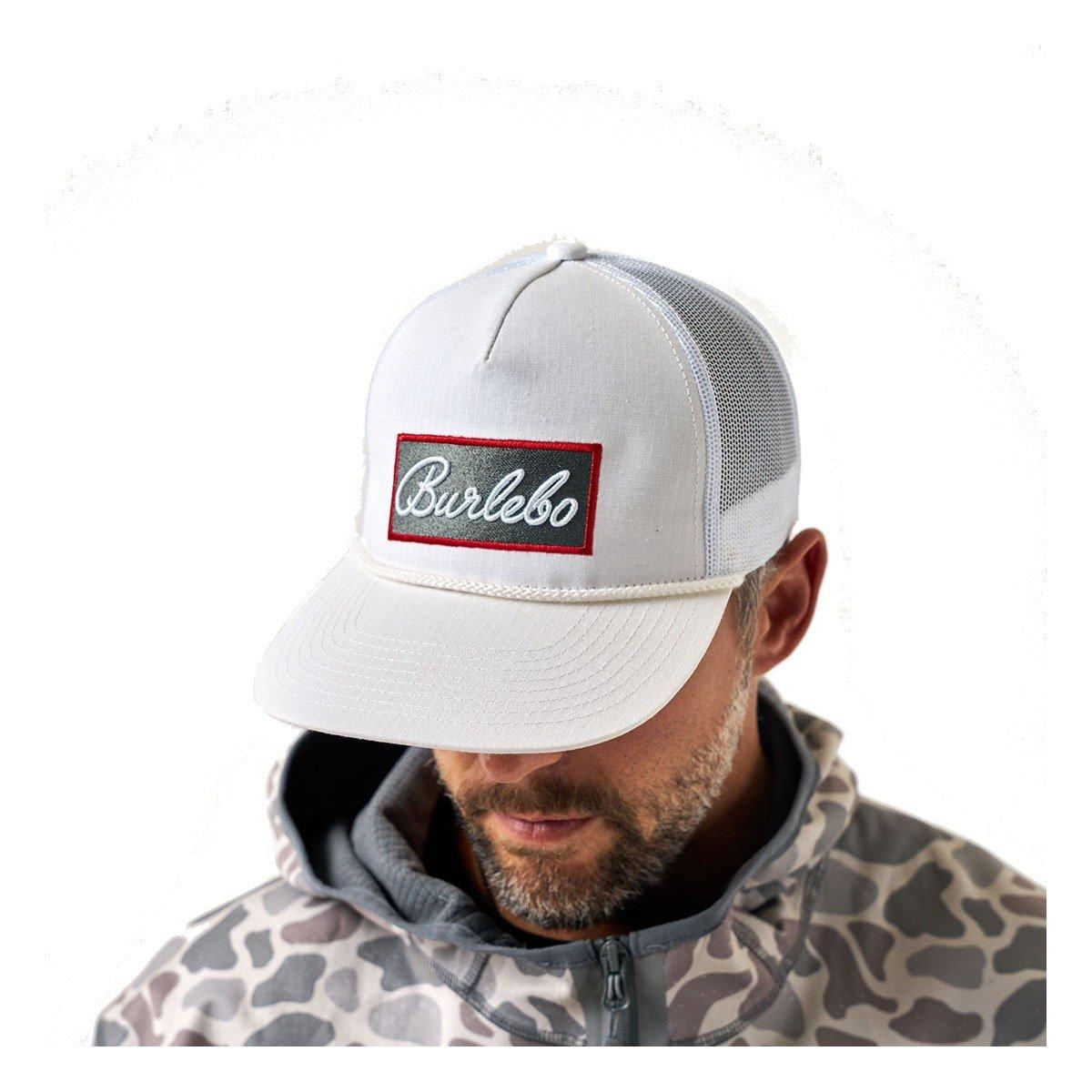 BURLEBO Grey Patch Adjustable Hat - BURLEBO