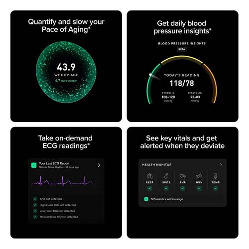 WHOOP Life Activity Tracker w/ 12-month Membership