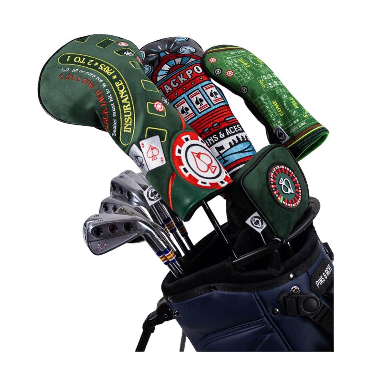 Pins and Aces Roulette Mallet Putter Cover - Thumbnail 2