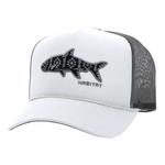 Hooey Habitat Grey Fish Snapback Hat - Thumbnail 1 of 2