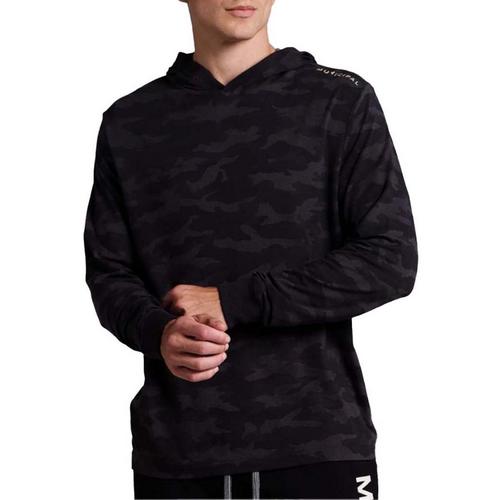 Men's MUNICIPAL Enduro Stretch Long Sleeve Hooded T-Shirt - Primary Image