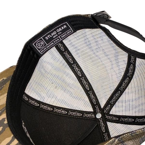 STLHD Gear Backwoods Trucker Fly Fishing Snapback Hat