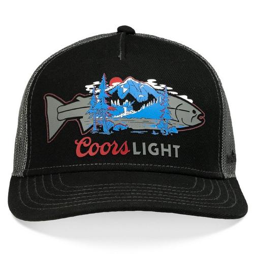 STLHD Gear STLHD X Coors Light Blue Mountains Trucker Snapback Hat - Primary Image