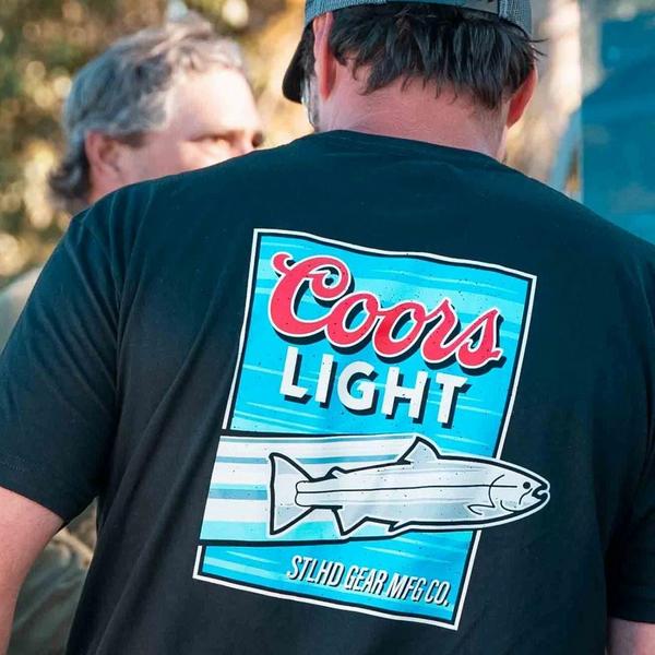 STLHD Gear Men's STLHD STLHD X COORS Light Throwback T-Shirt