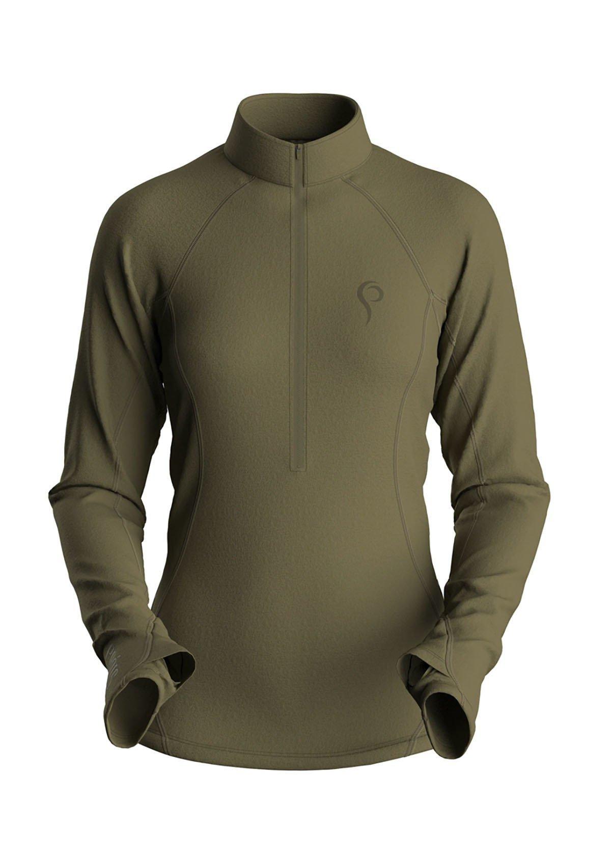 Women's Prois Olann Merino Pullover Long Sleeve 1/2 Zip - Prois