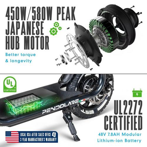Adult Madd Gear Pendolare Electric Scooters - Primary Image