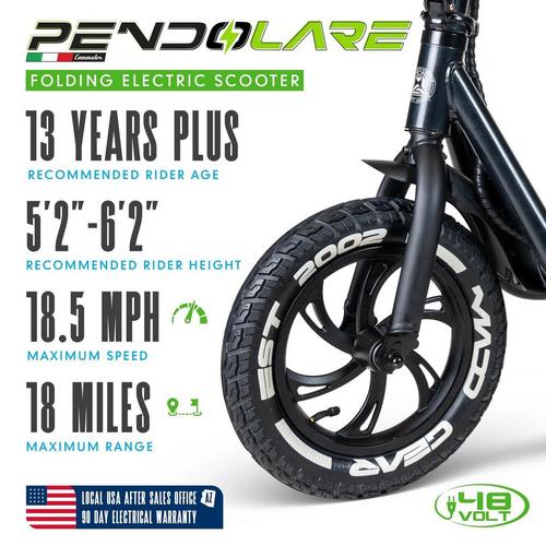 Adult Madd Gear Pendolare Electric Scooters - Primary Image