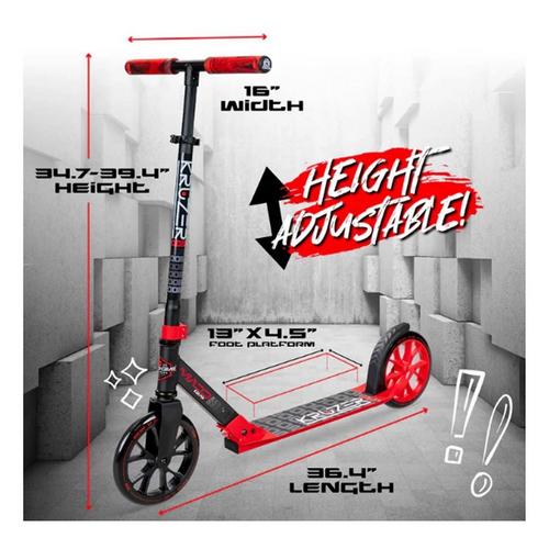 Adult Madd Gear Kruzer 200 Folding Scooters Scooters Scooters Scooters Scooters Scooters Scooters Scooters - Primary Image