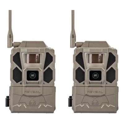 Tactacam Reveal X 3.0 Cellular Trail Camera, 2-Pack