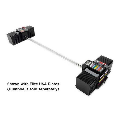 PowerBlock Pro 100 EXP EZ Curl Barbell