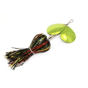 Blackfire Chartreuse - Musky Mayhem MDC Micro Double Cowgirl Bucktail