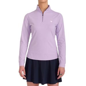 Women's Bad Birdie Solid Long Sleeve Golf 1/4 Zip